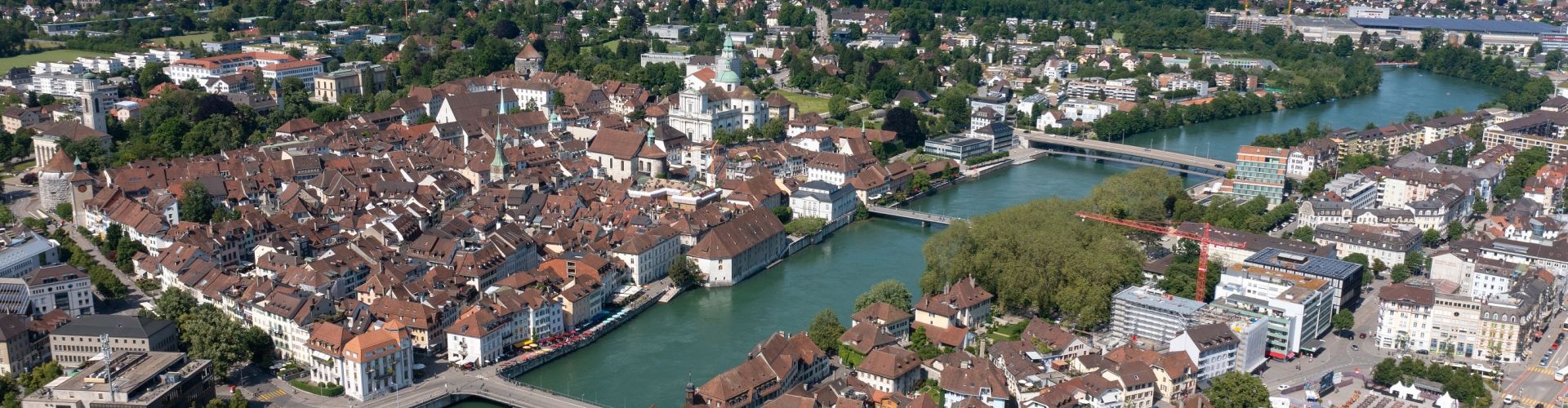Solothurn Aufnahme Luftbilderschweiz WEB